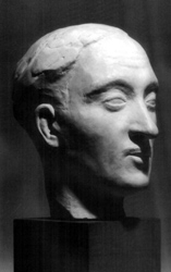 Buste de Gaston Bertrand par Willy Anthoons, 1943