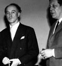 Gaston Bertrand et Jacques Meuris