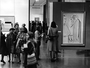 Rétrospective aux Musées royaux des Beaux-Arts de Belgique, 1974-75